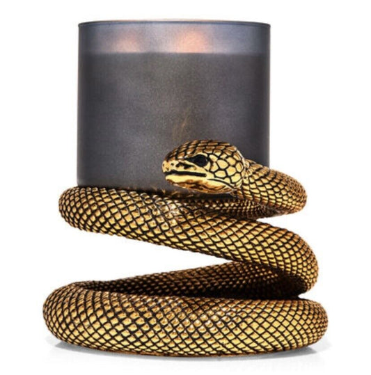 Porta vela serpiente