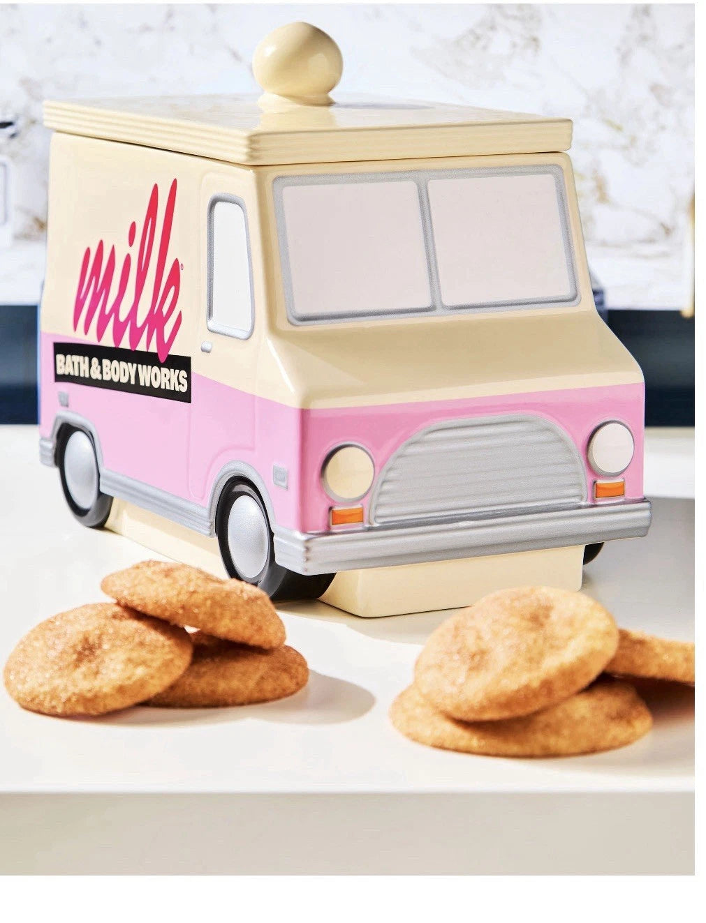 Milk bar camión/ tarro de galletas