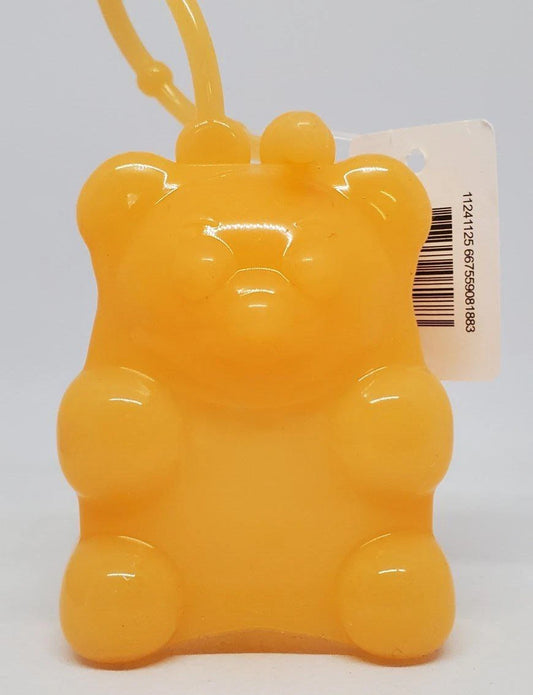 porta gel  osito de Goma Naranja