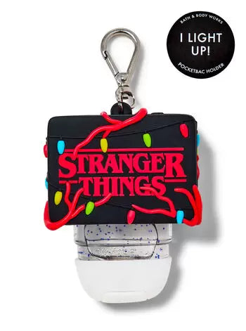 porta gel stranger things  luces