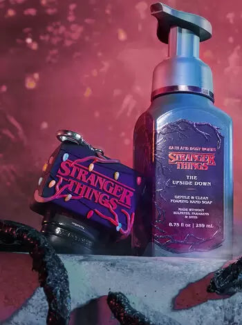 porta gel stranger things  luces