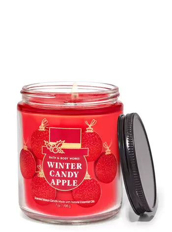 Winter candy apple